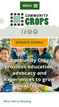 Mobile Screenshot of communitycrops.org