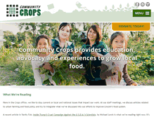 Tablet Screenshot of communitycrops.org